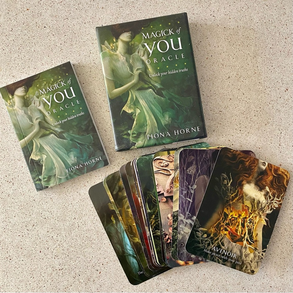 Magick of You Oracle Deck by Fiona Horne 36 Cards and Guidebook